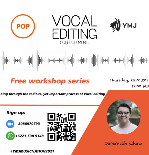 Free Workshop – Vocal Editing for Pop Music